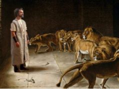 Deus Livra Daniel na Cova dos Leões
