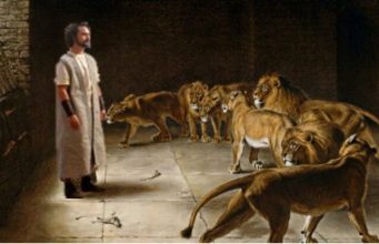 Deus Livra Daniel na Cova dos Leões